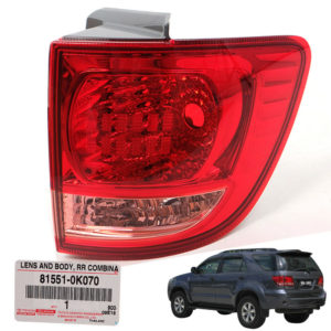 ໄຟຕາທ້າຍ FORTUNER ປີ 2005-2008 ເບື້ອງຂວາ ແທ້ສູນ TOYOTA