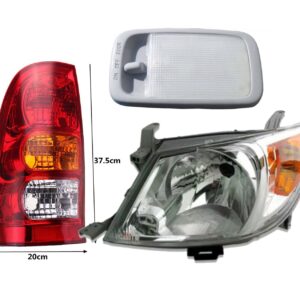 Toyota Hilux Vigo 2004-2008 ຈັກ 2KD ເຄື່ອງອາໄຫຼ່ລະບົບໄຟແສງສະຫວ່າງແລະສັນຍານ