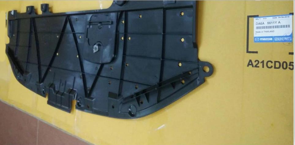 ຍາງພາດສະຕິກກ້ອງກັນຊົນຫນ້າ DA6A5611YA,MAZDA 2 ປີ 2017-2022 ແທ້ສູນ - Image 3